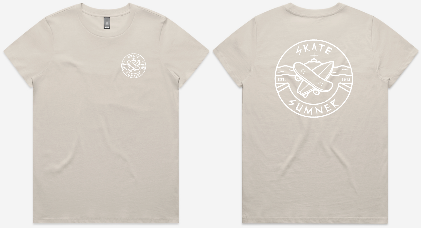Skate Sumner Women's Maple Tee