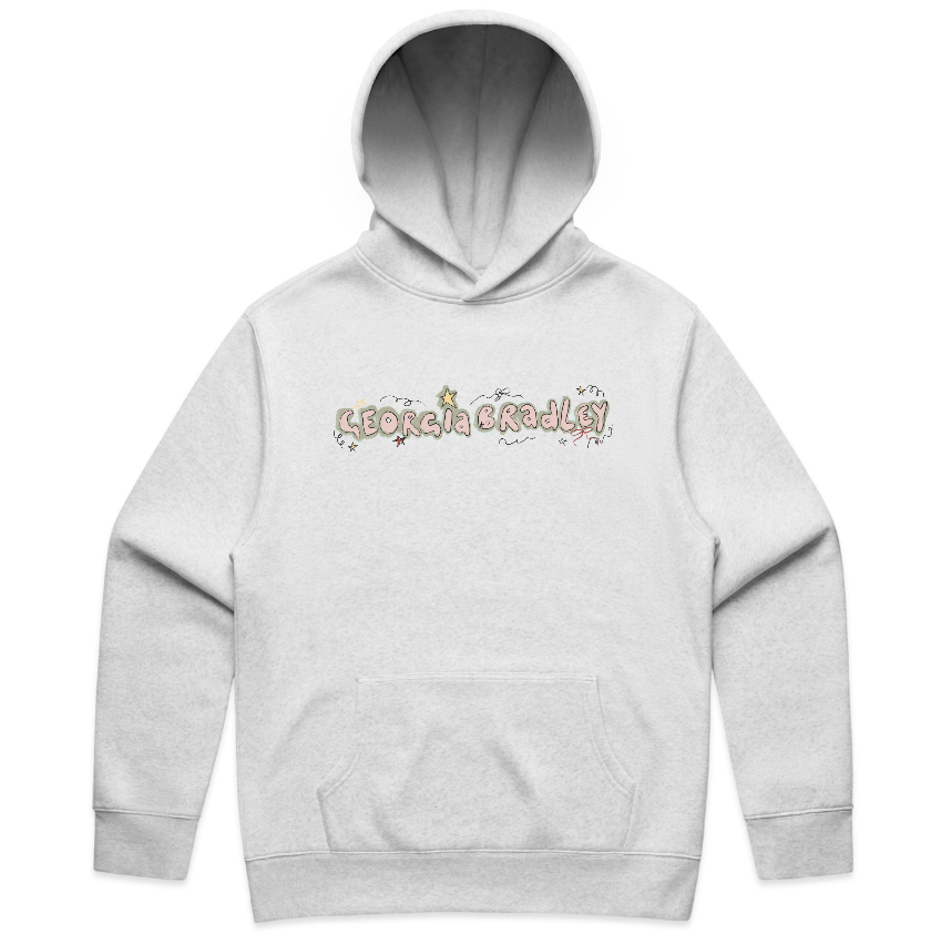 Georgia Bradley Illustrated Text Hoodie