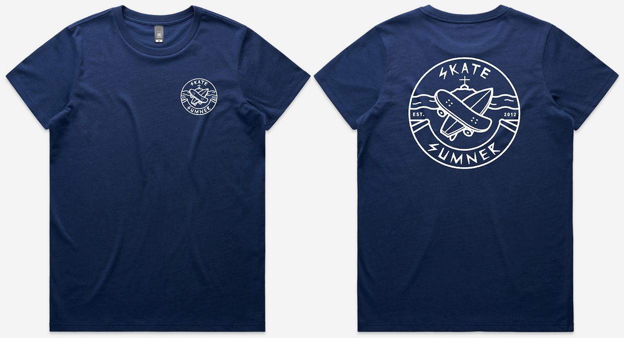 Skate Sumner Women's Maple Tee